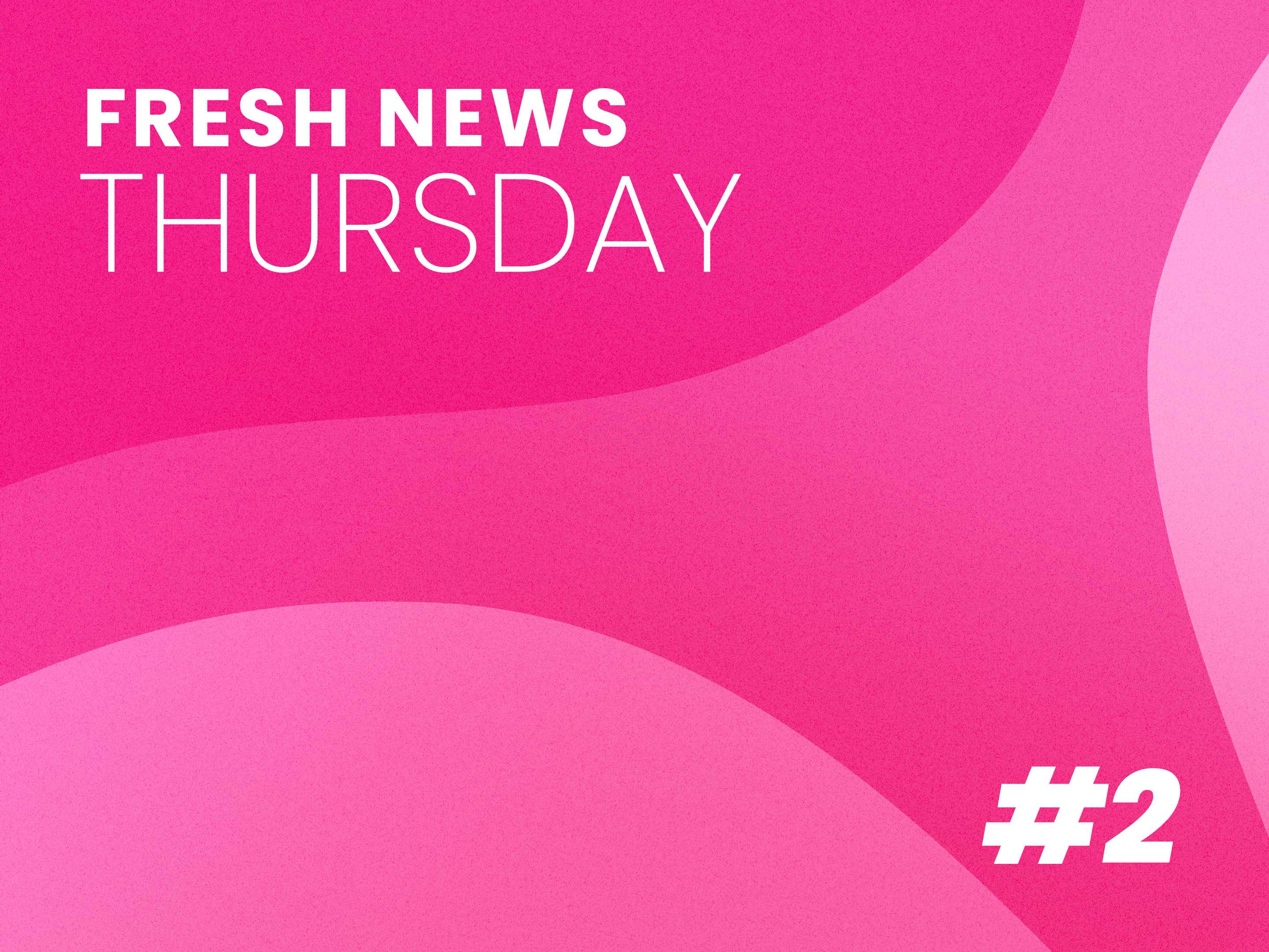 Fresh News Thursday #2 : Quiz, Audit et Bébé Jimizz