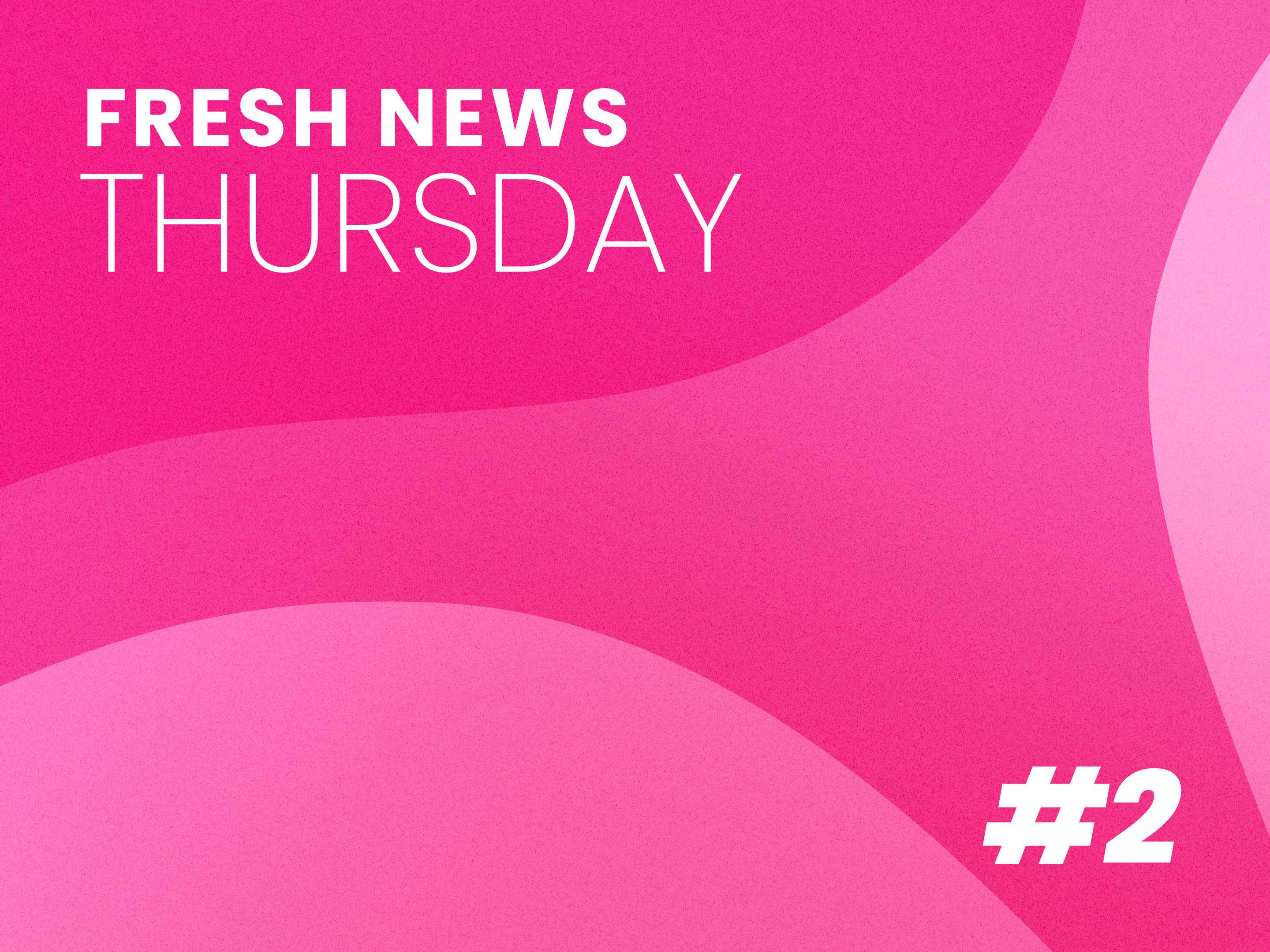 Fresh News Thursday #2 : Quiz, Audit and Baby Jimizz